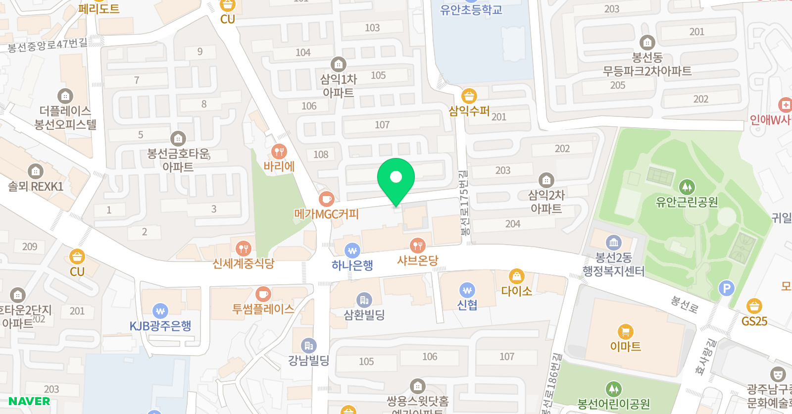 멘토스 학원 위치