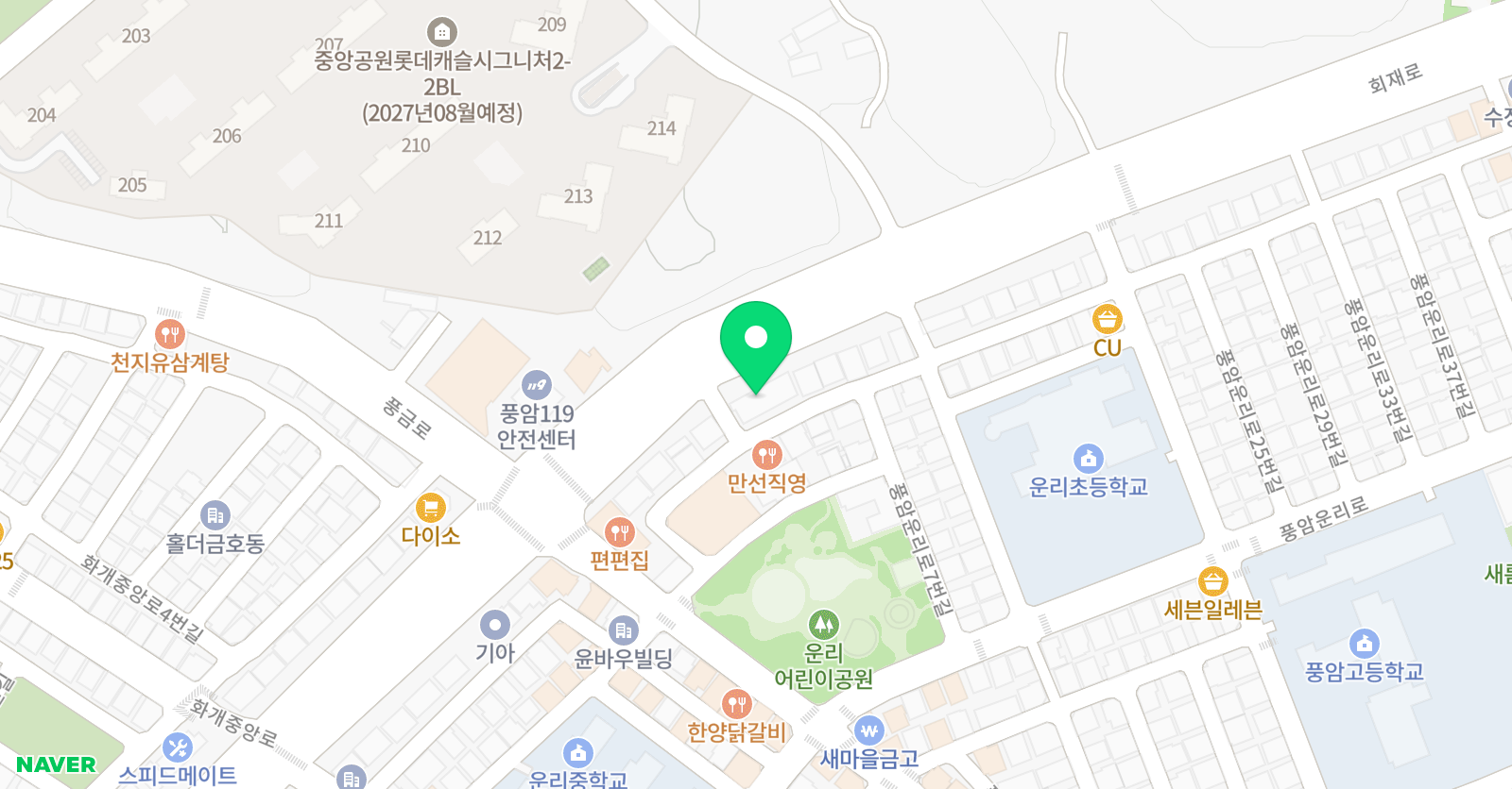 비바잉글리쉬 아카데미 위치