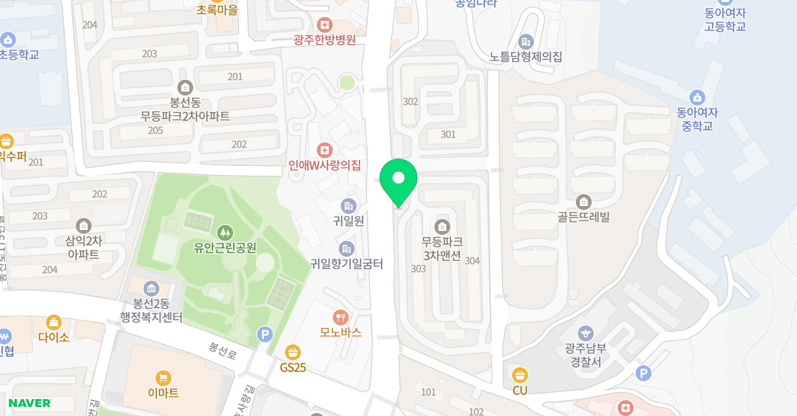 명문 영어학원 위치