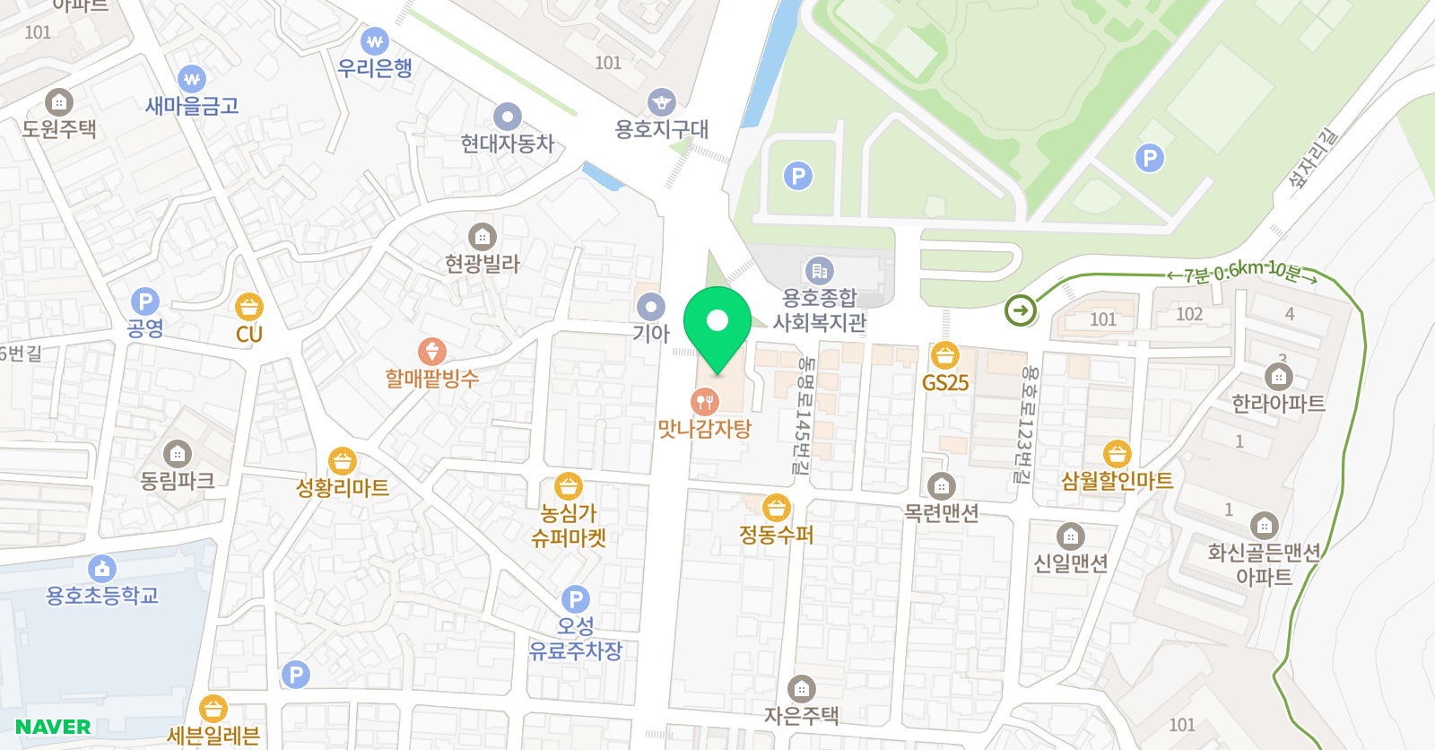 차플러스 수학학원 위치