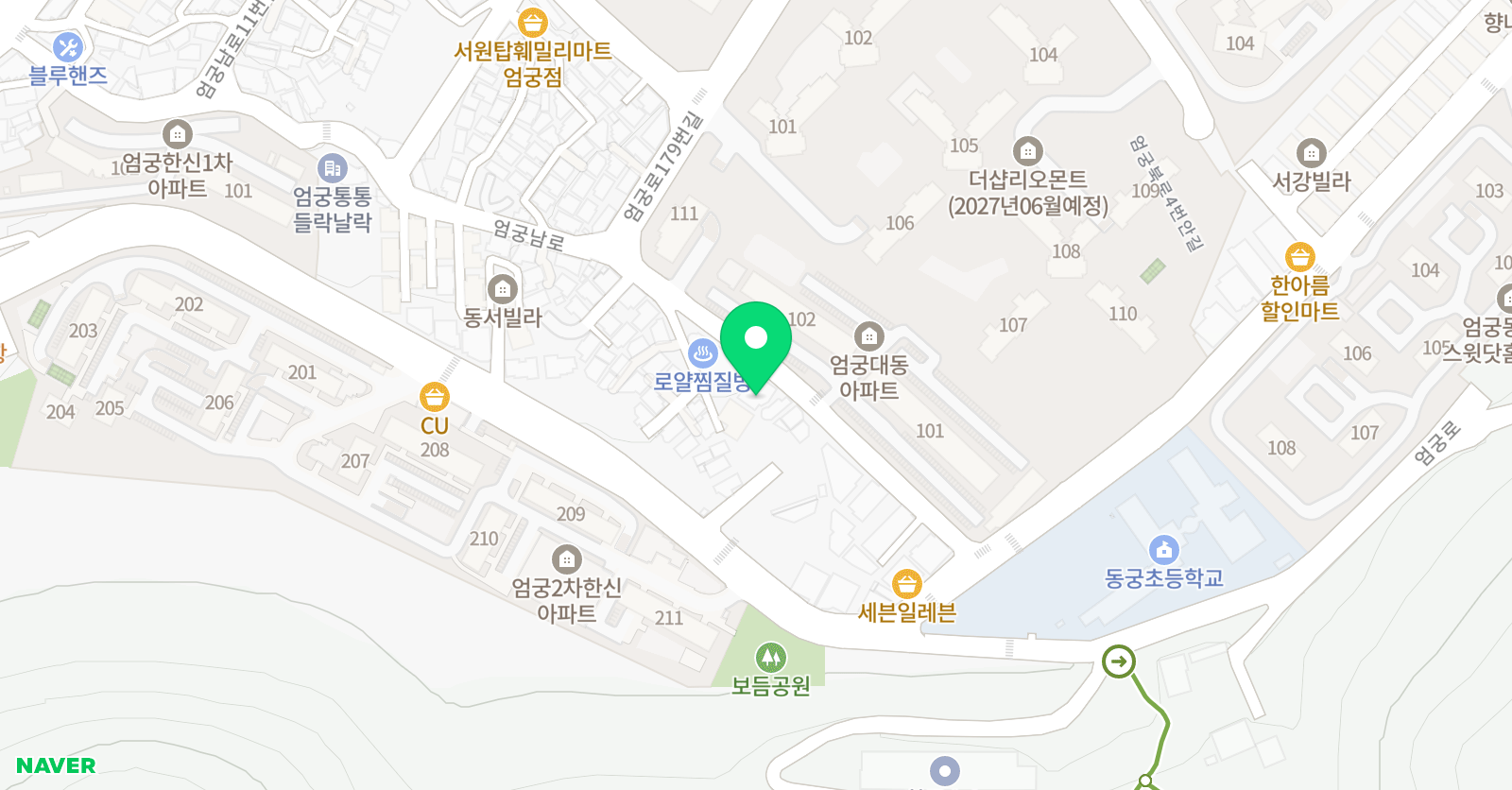 페가수스아카데미 영어수학학원 위치