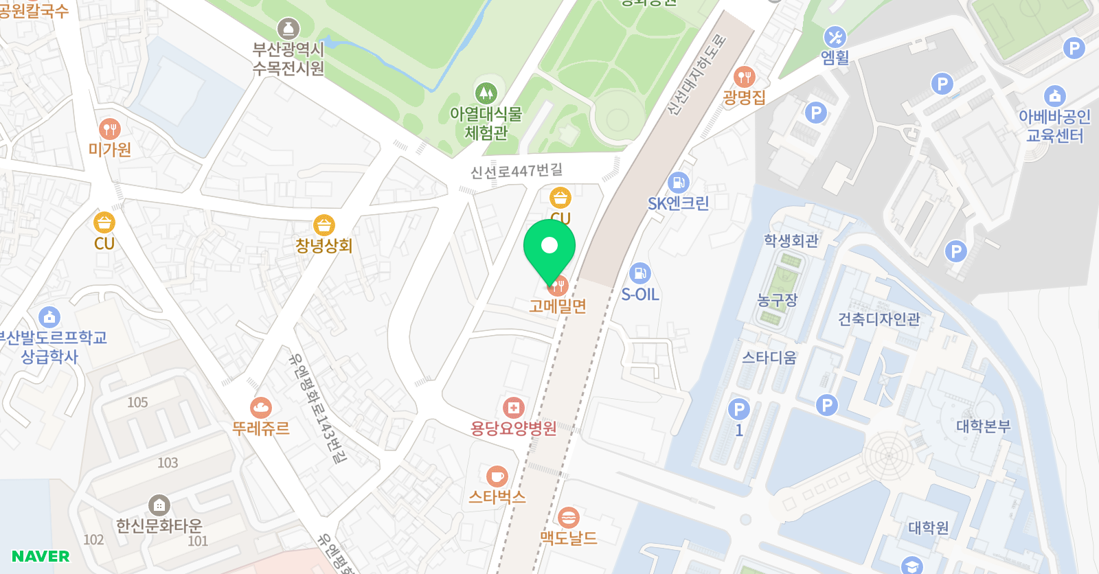 폴리 어학원 위치