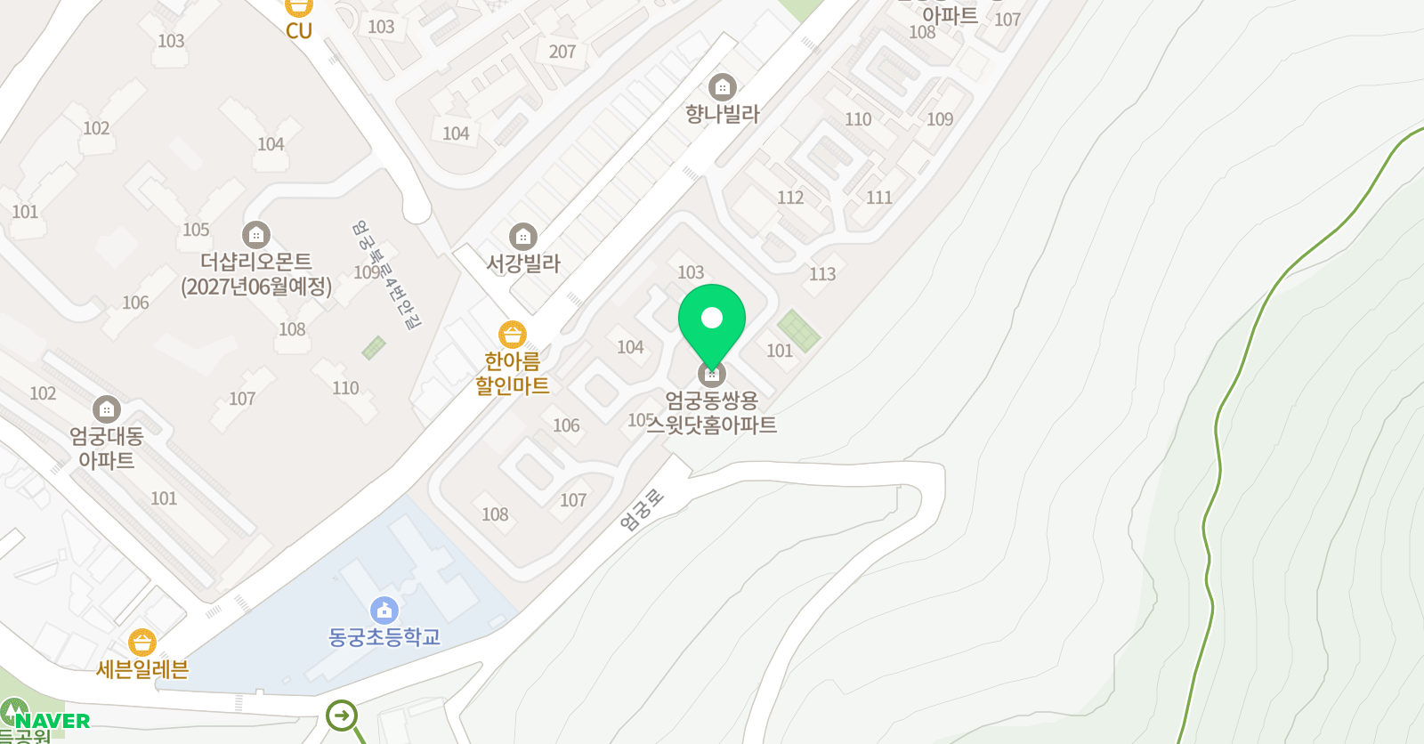 제이앤씨 수학과학학원 위치