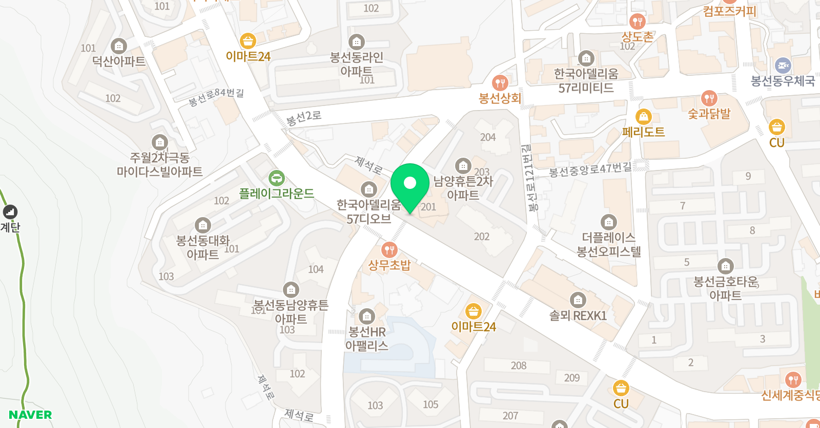 사쓰만사 우스바이올린학원 위치