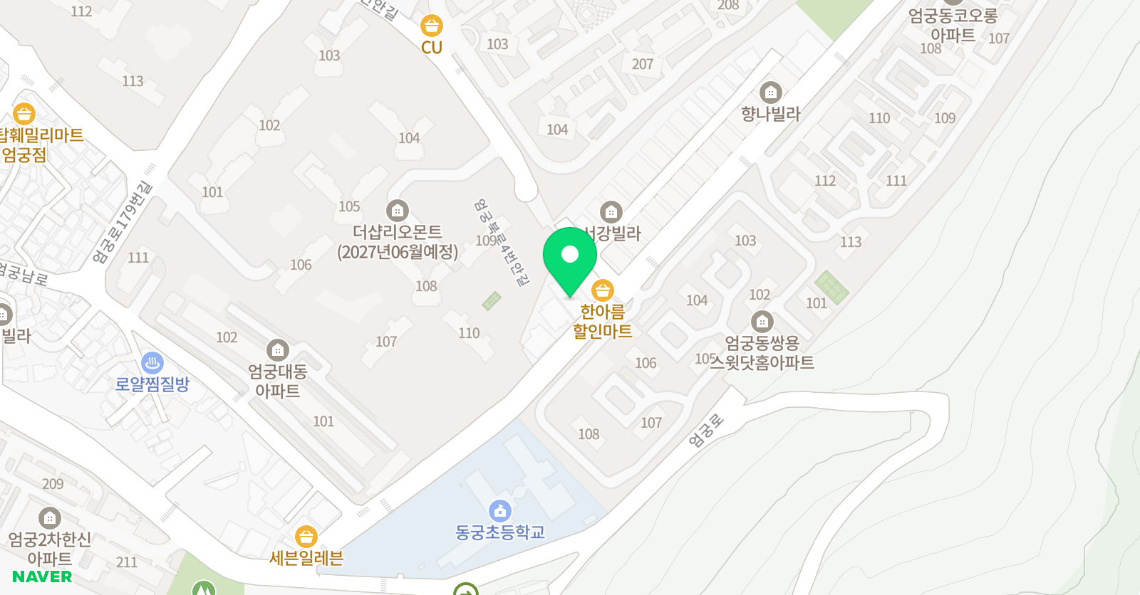 샬롬 음악학원 위치