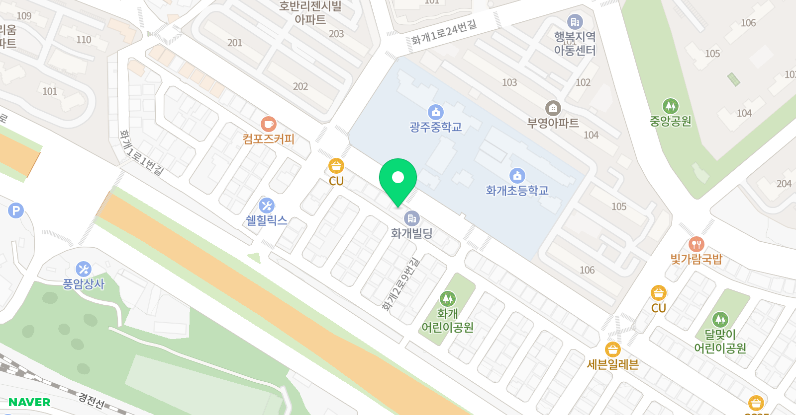 풋치니 음악학원 위치