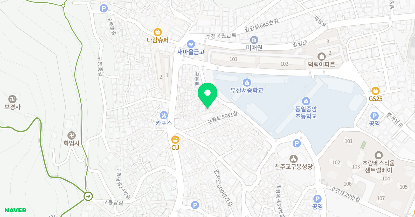 묘음피아노 음악학원 위치