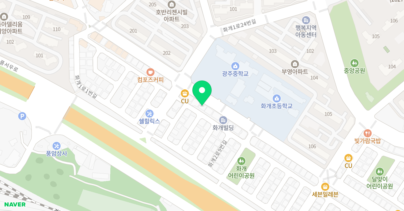 플러스엠에스 수학학원 위치