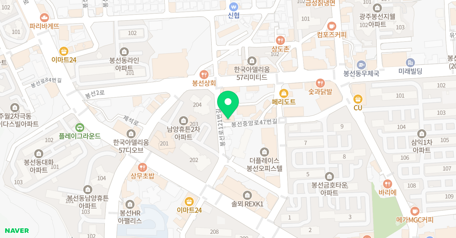 라엘 발레학원 위치