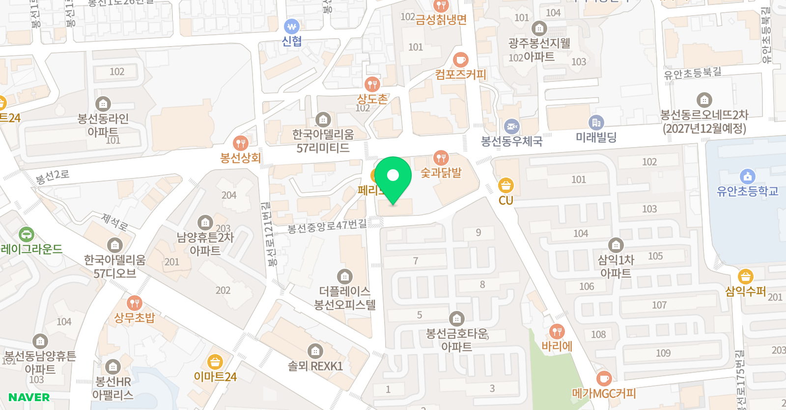엘비에프 교육센터 위치