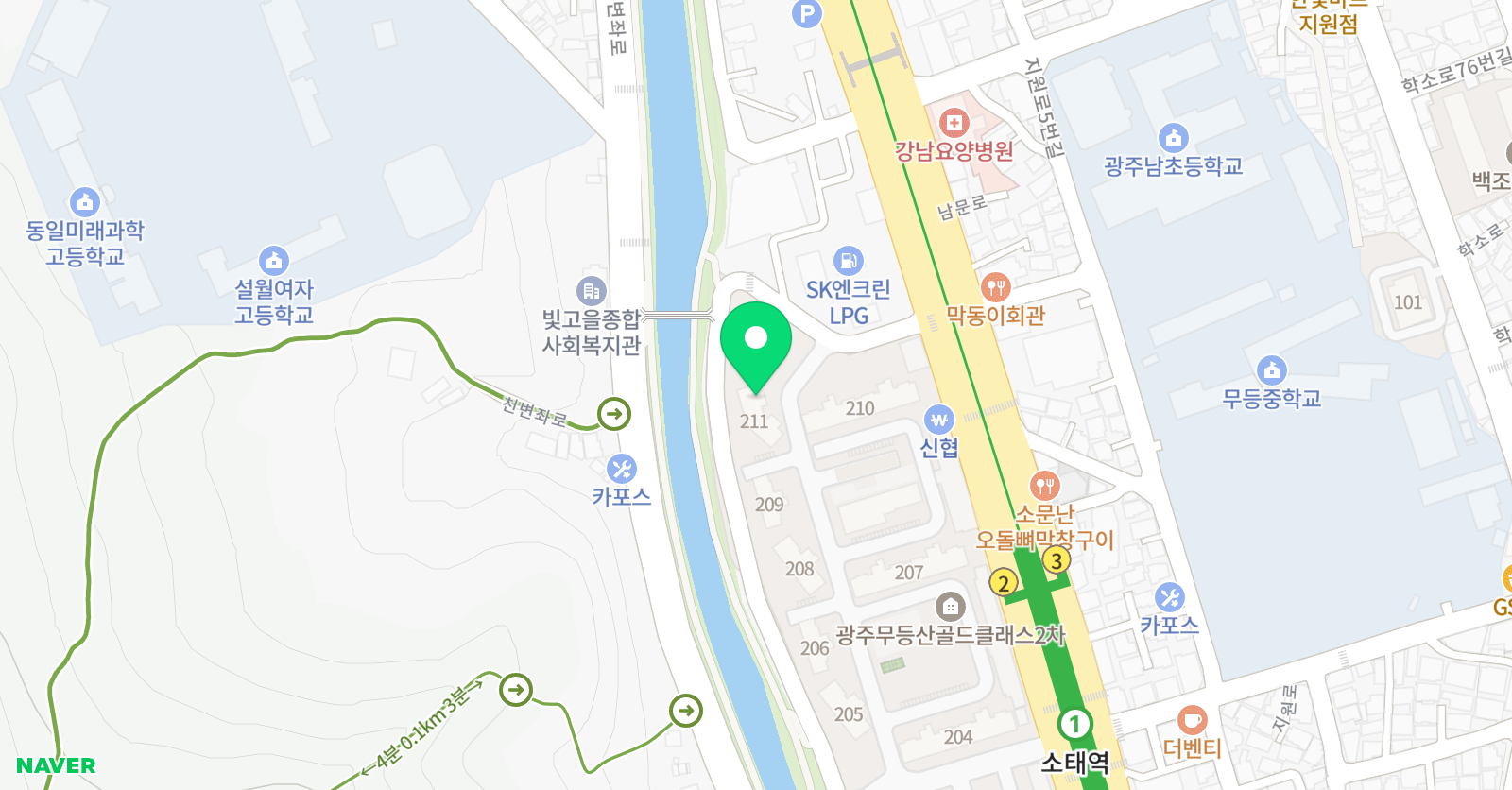 공감각 국어논술 위치