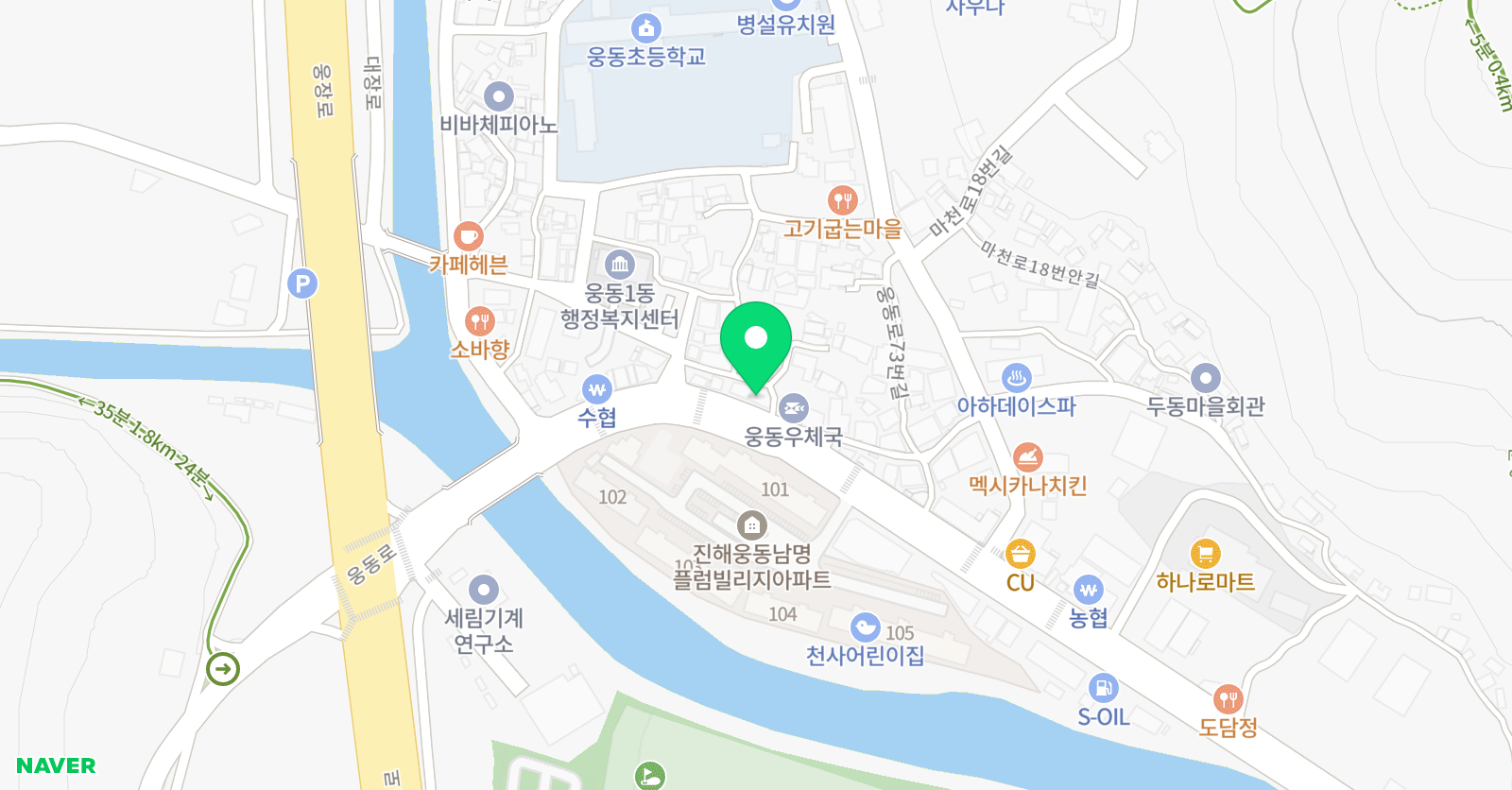 최선생 주산암산 교습소 위치