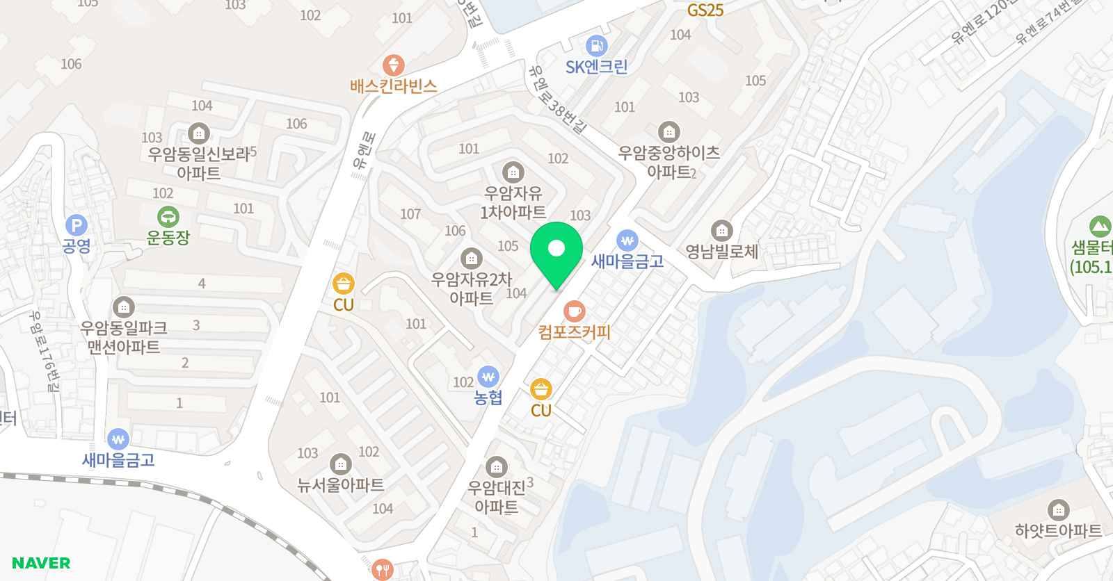 블랑꼬 스케치 미술교습소 위치