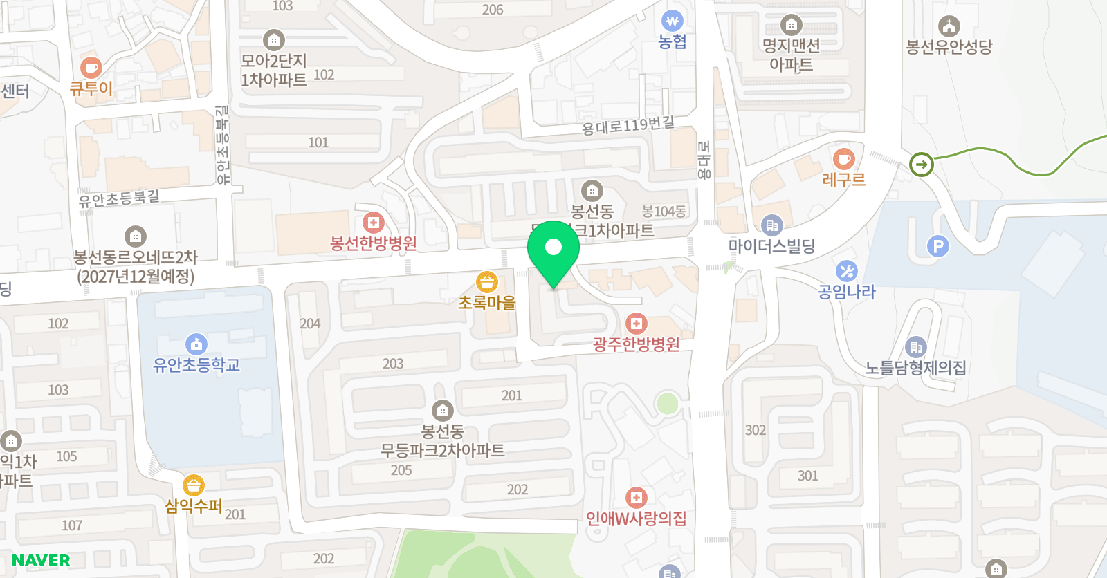 아이비티 영어 차수학학원 위치