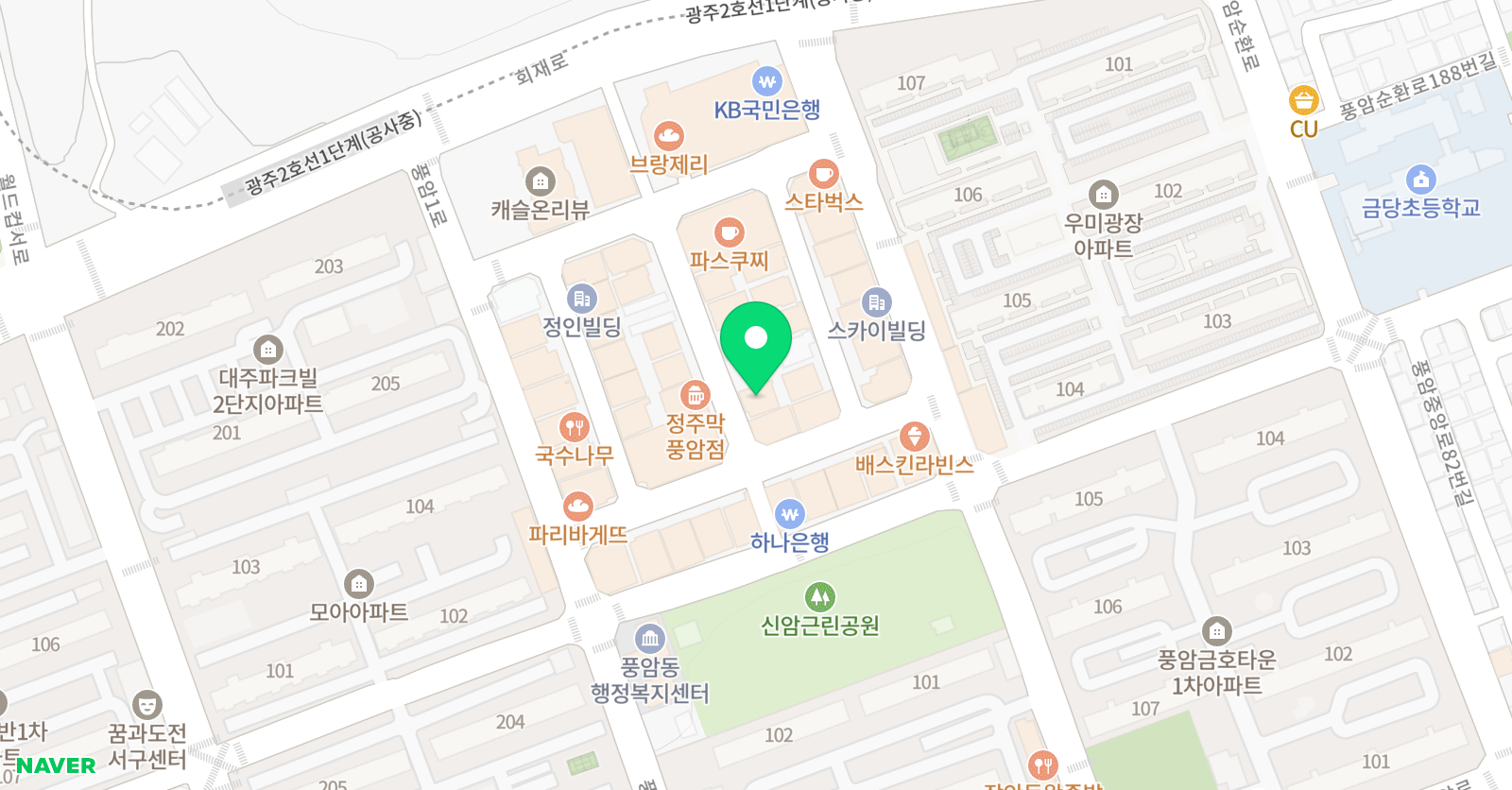 이창길 수학학원 위치