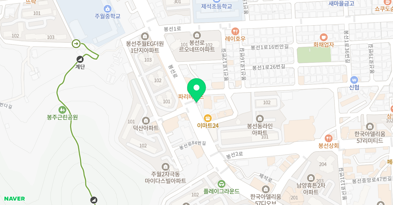 김해경 수학학원 위치