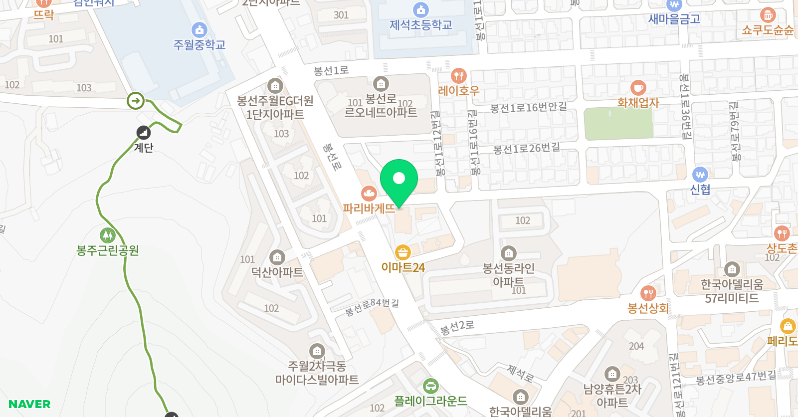 토브 실용음악학원 위치