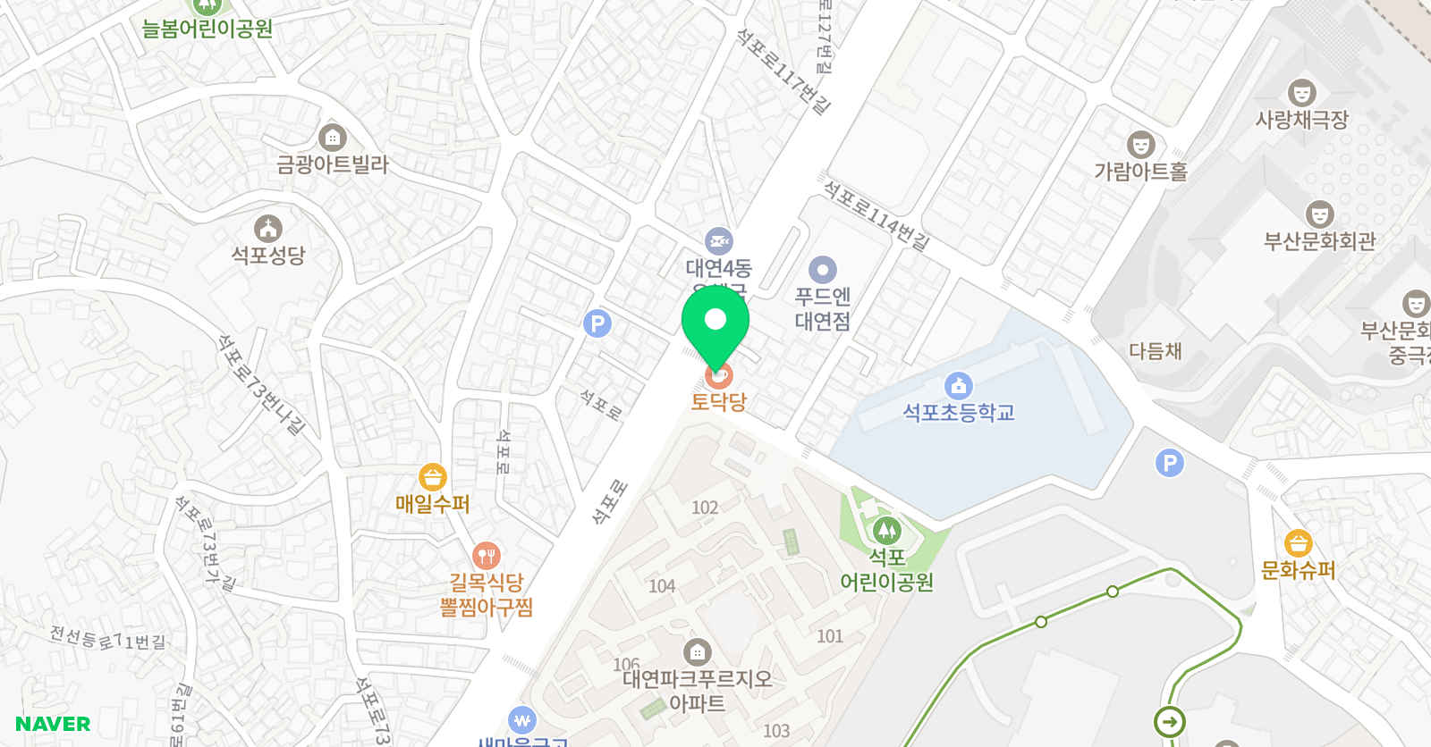 우리 학원 위치