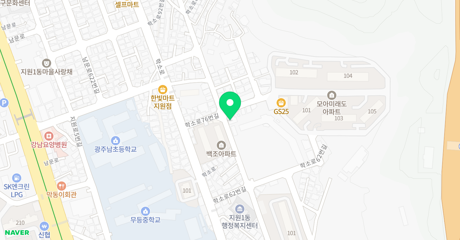 해밀 피아노교습소 위치