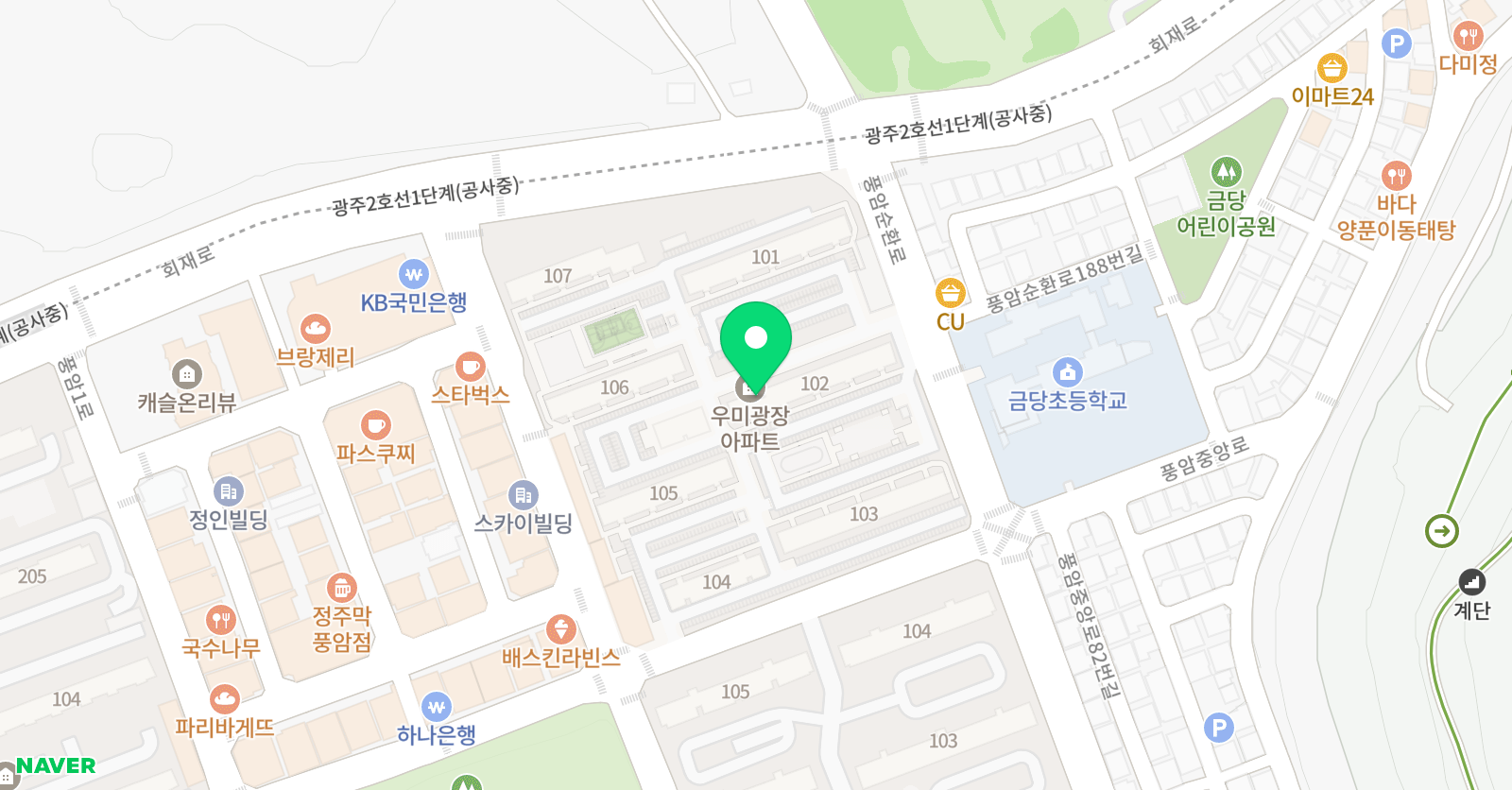 올리샘 영어 위치