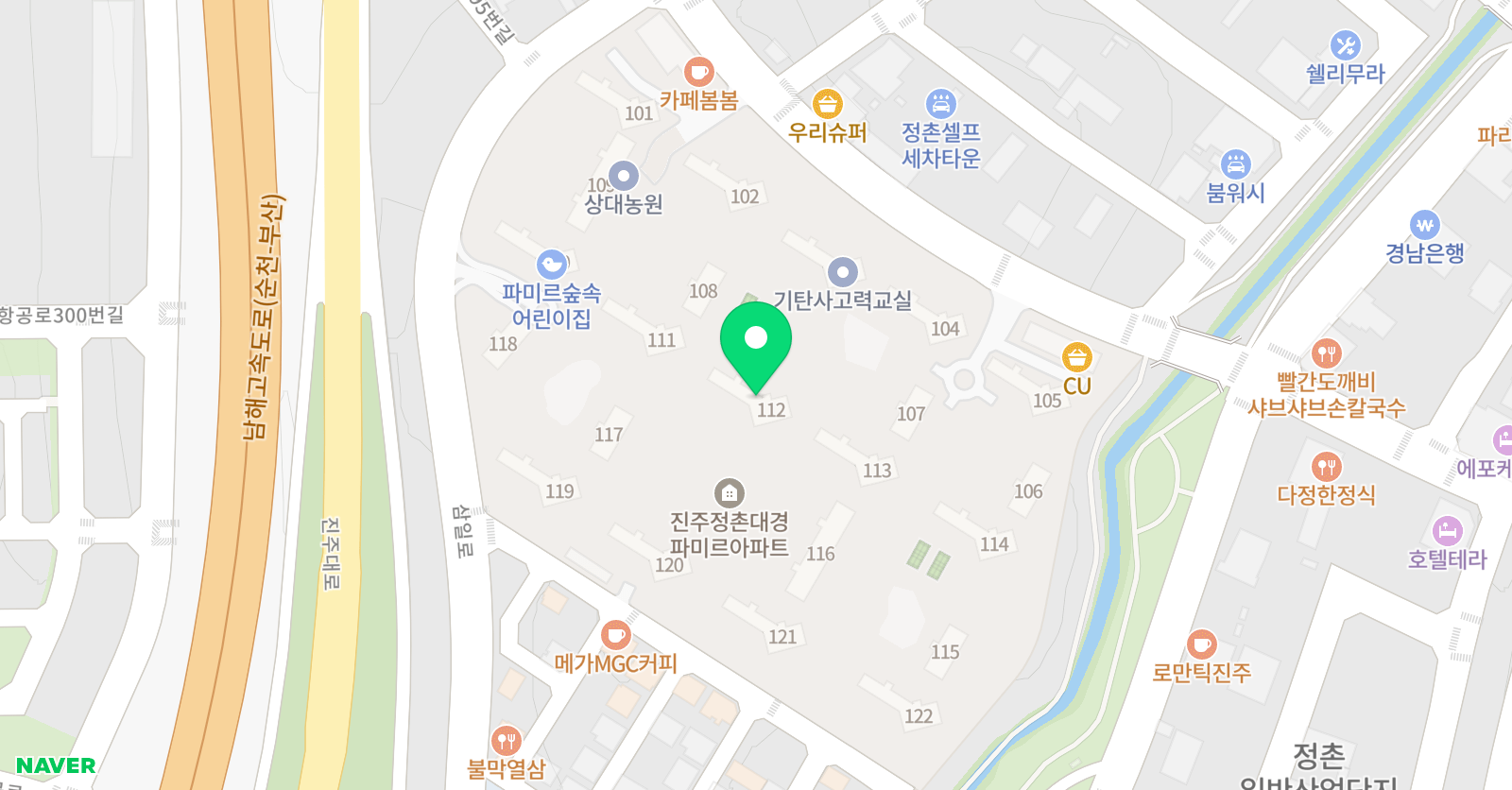 빨간펜 수학의달인 진주정촌파미르점 위치