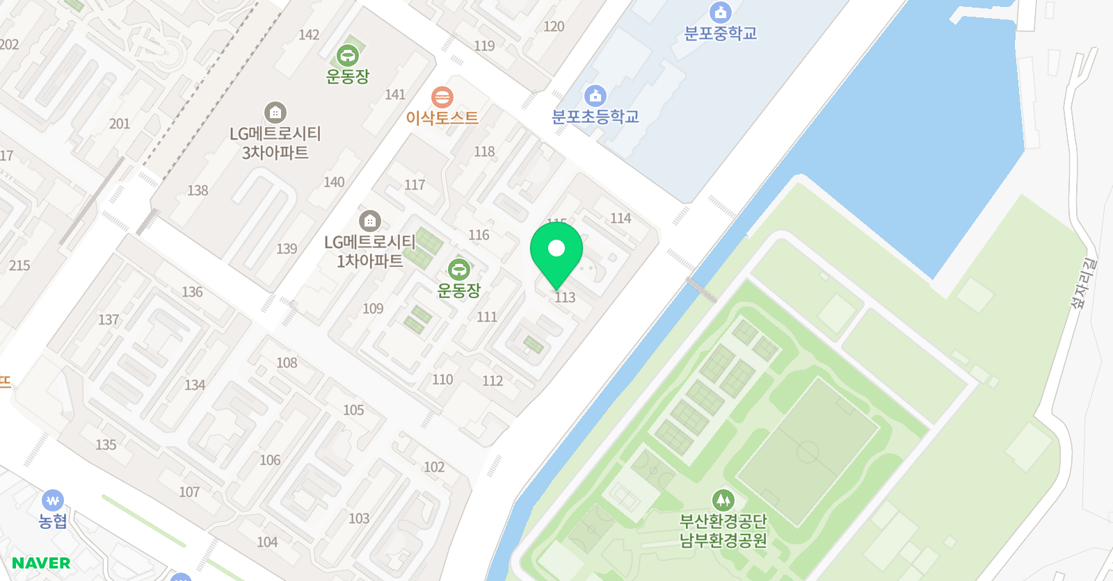오름 수학 학원 위치