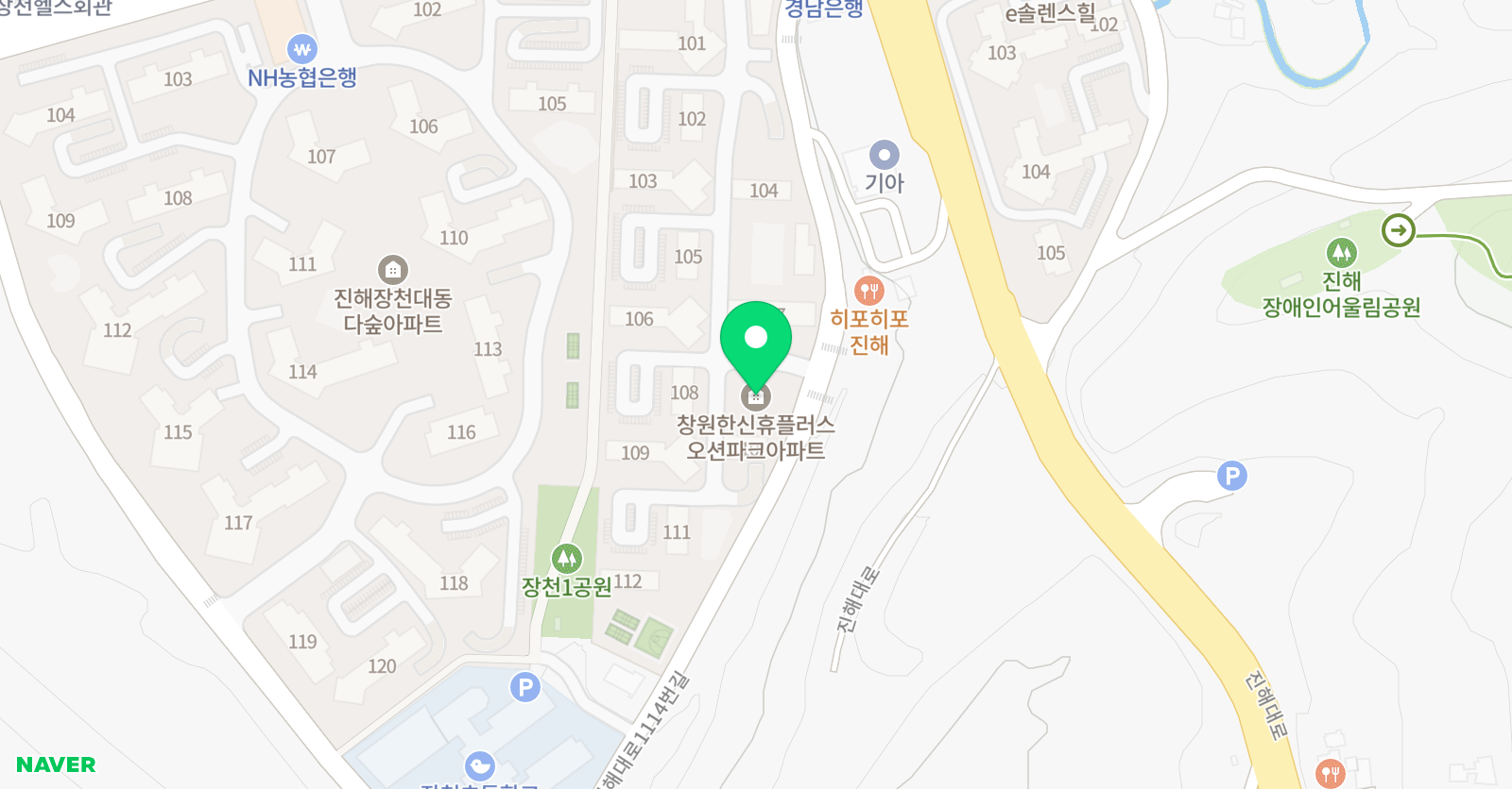 장천동 에이클래스 수학 위치