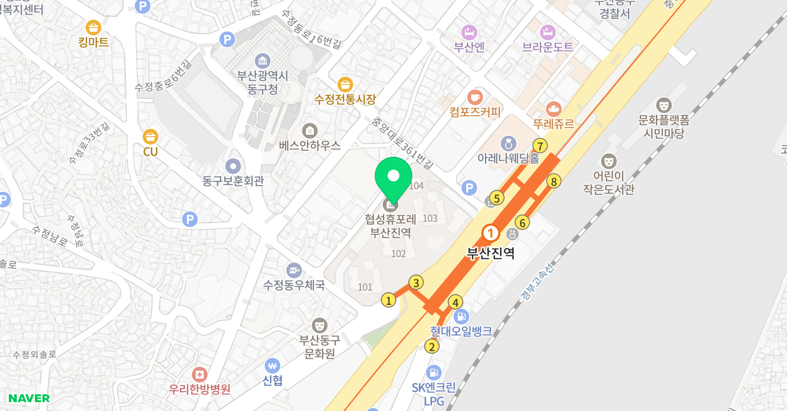 기탄 사고력 교실 부산서부지역본부 위치
