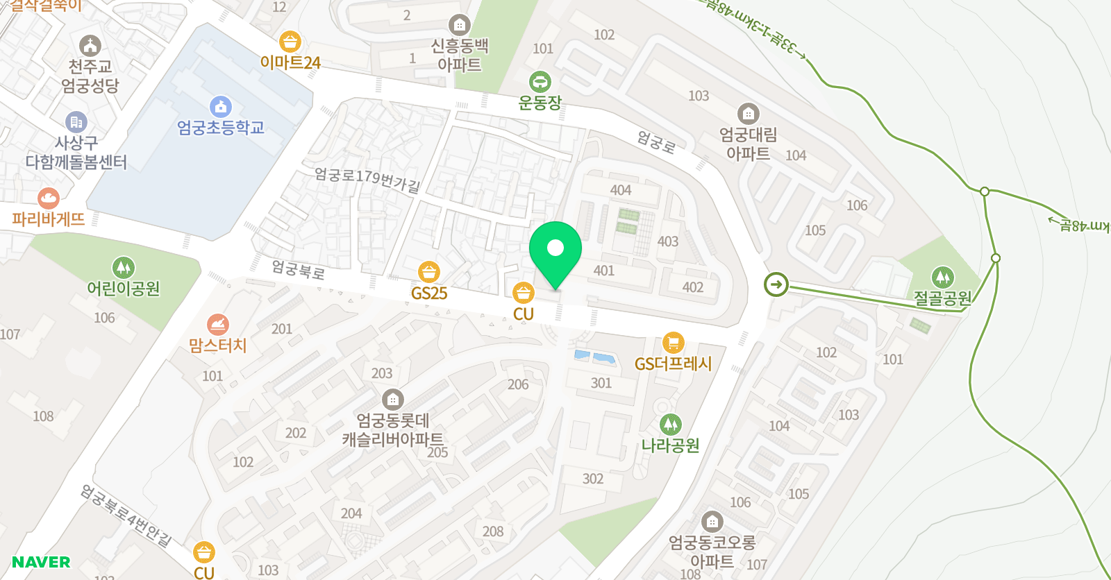 더원 수학교습소 위치