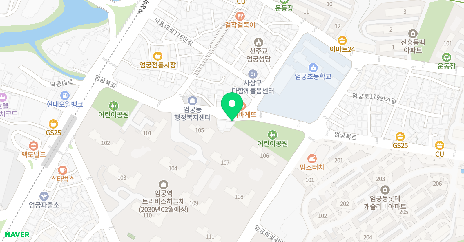 하이 영어학원 위치