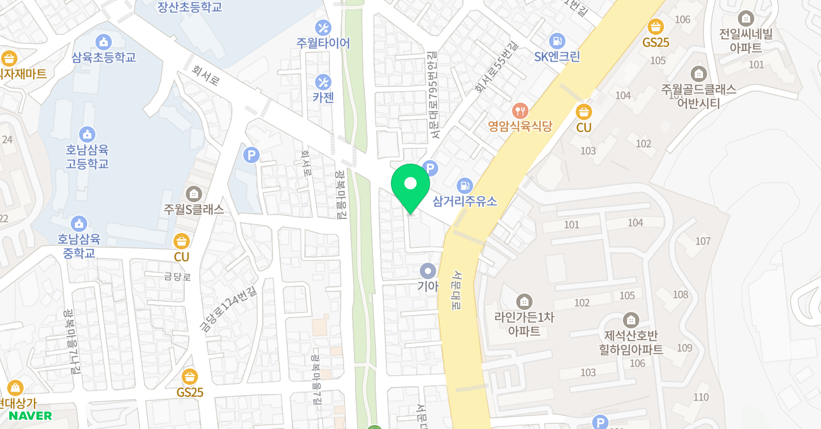 아트페인팅바 미술학원 위치