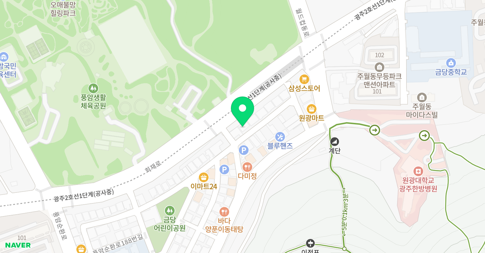 팀케이 농구교실 위치