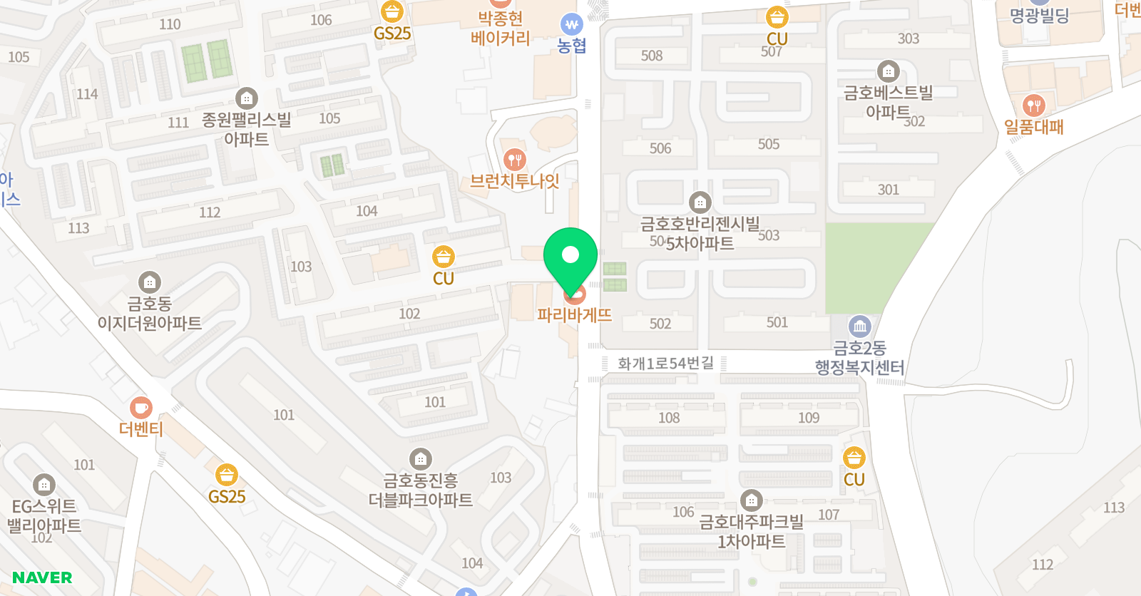 터치 실용음악학원 위치