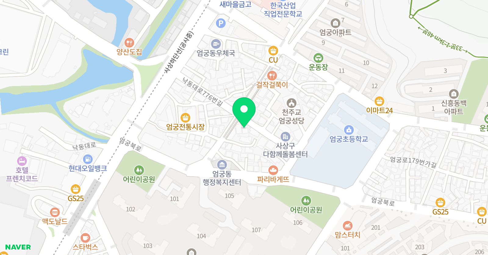 놀작마이아트 미술교습소 위치