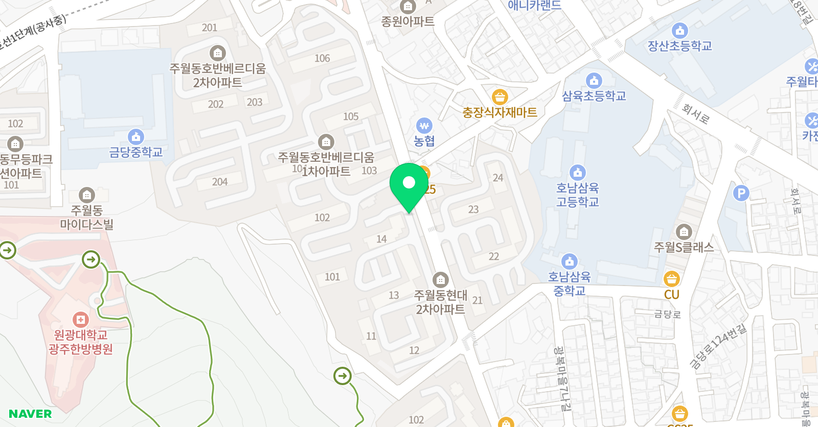 현대필 음악학원 위치