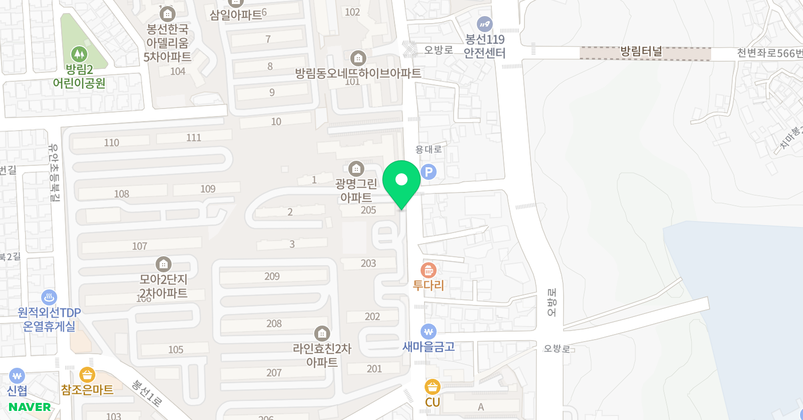 하멜과리사 보컬학원 위치