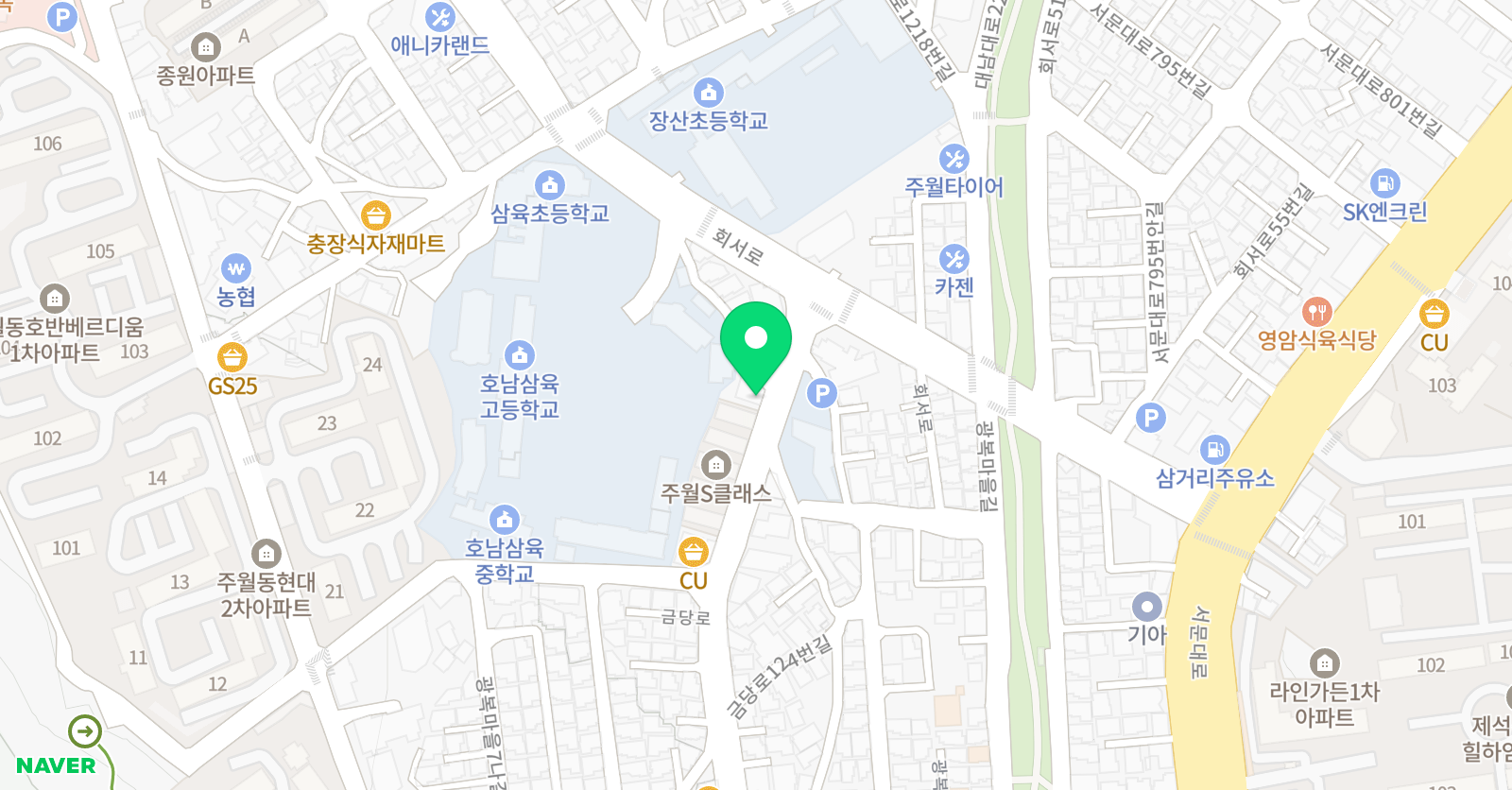 김지수 국어 위치