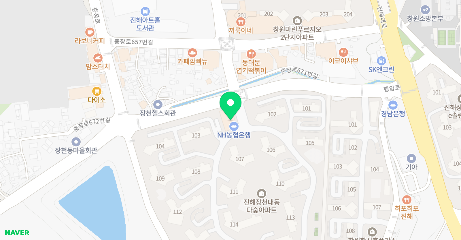 진주 피아노 위치
