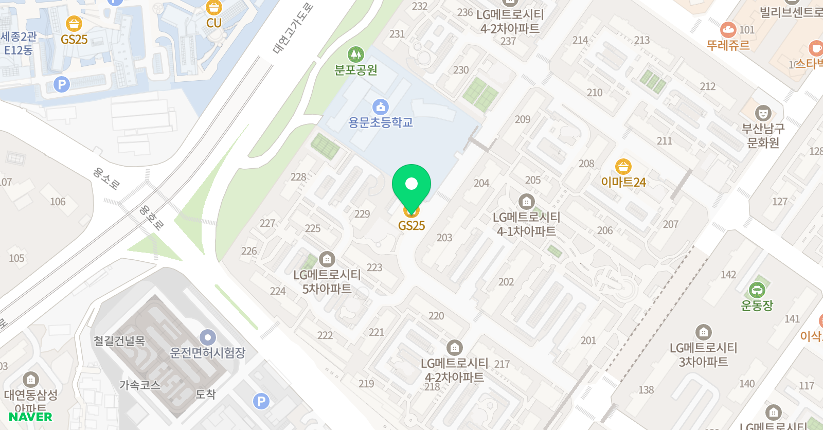 생각과표현 미술학원 위치