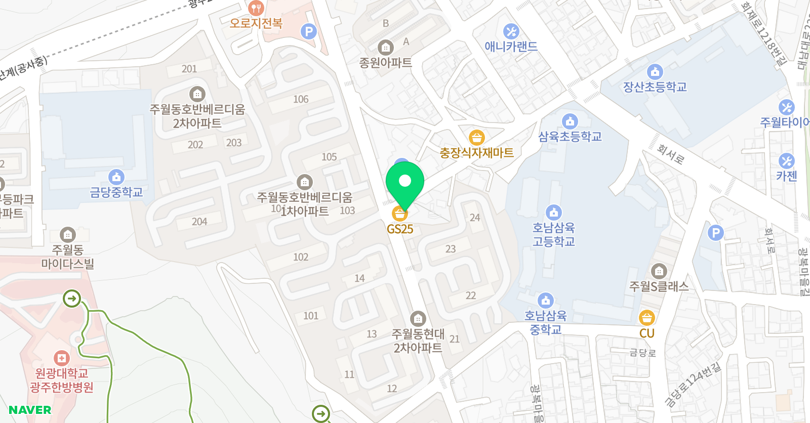 쎔 수학학원 위치