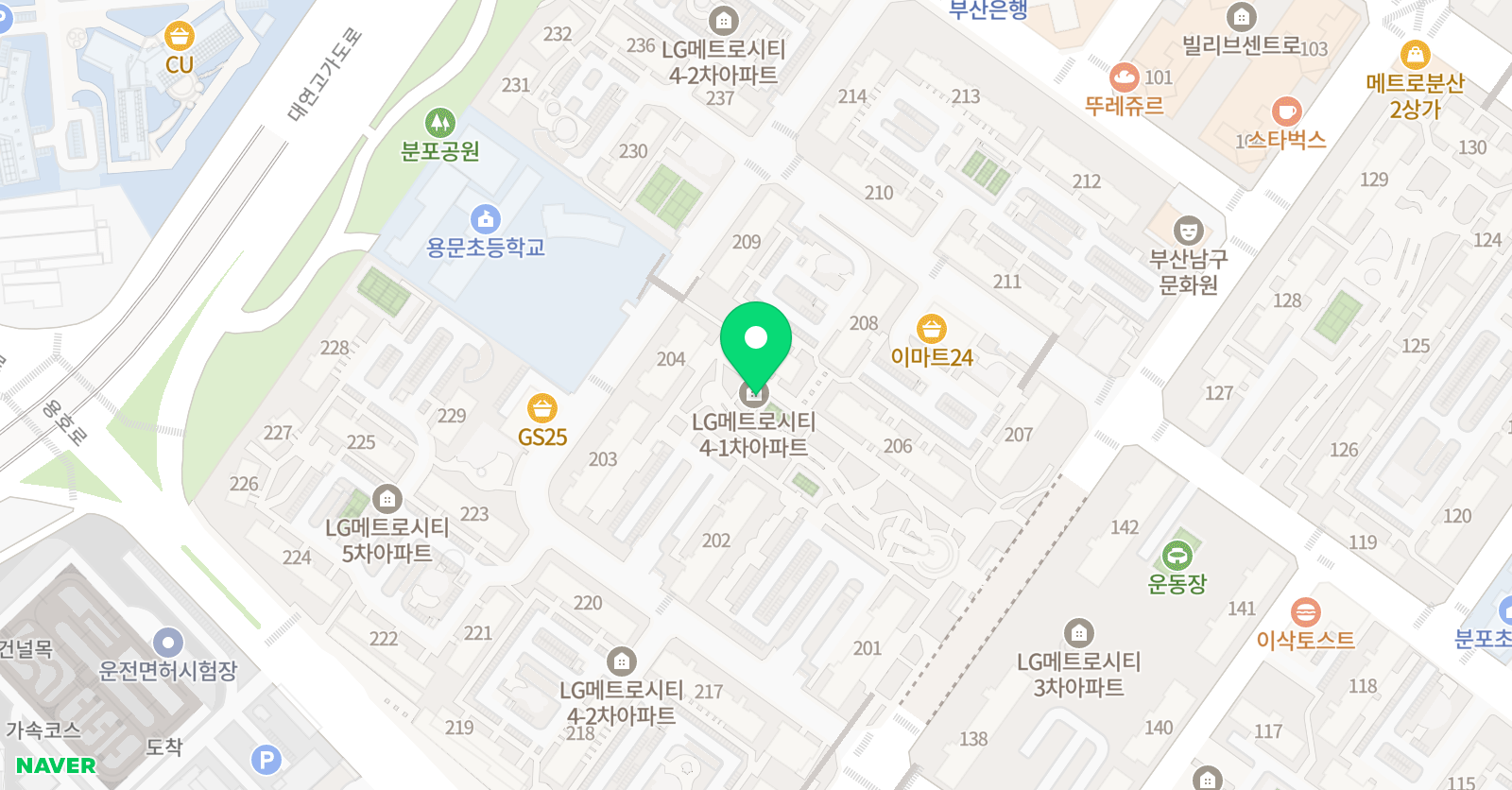 키즈닥터 메트로시티원 위치