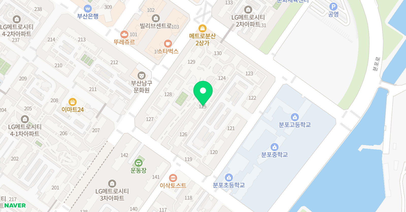 리드인 메트로 1호점 위치
