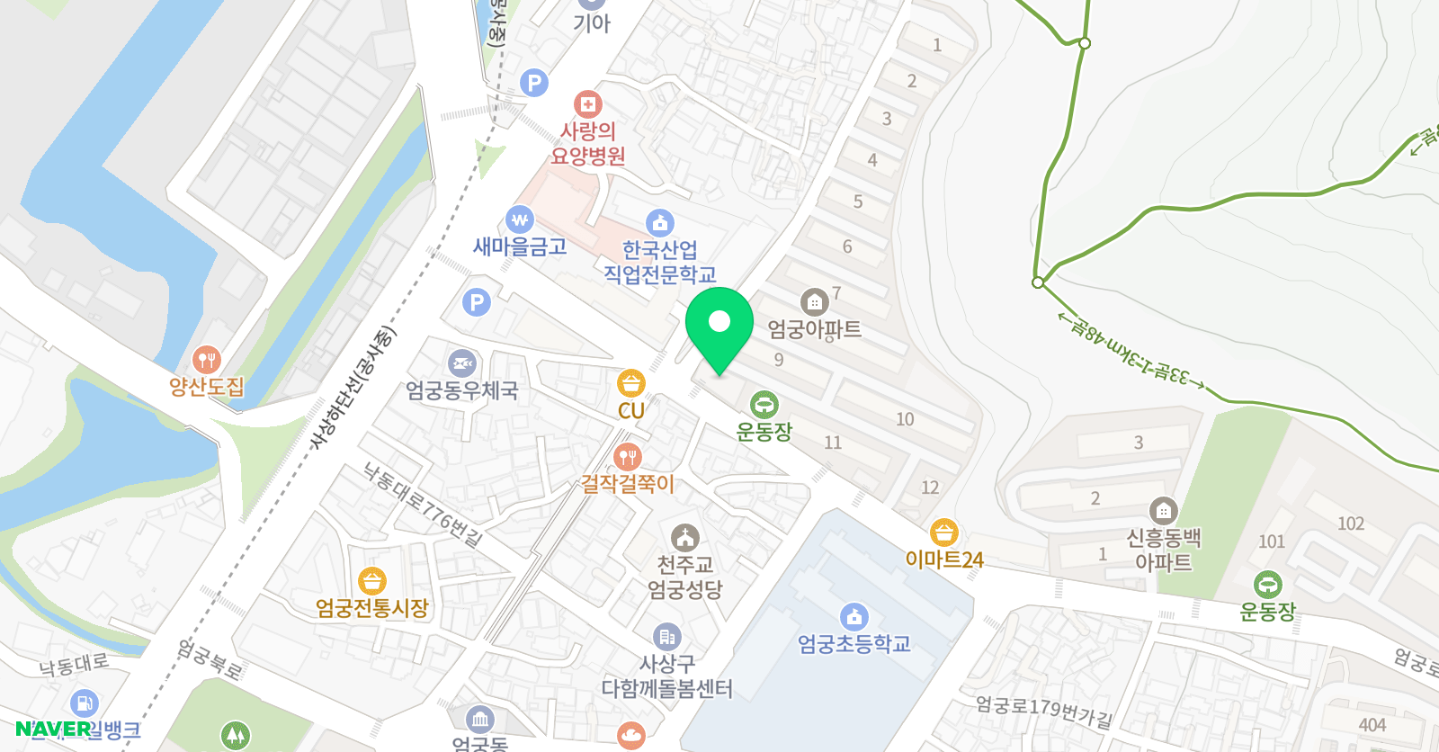 인재 학원 위치