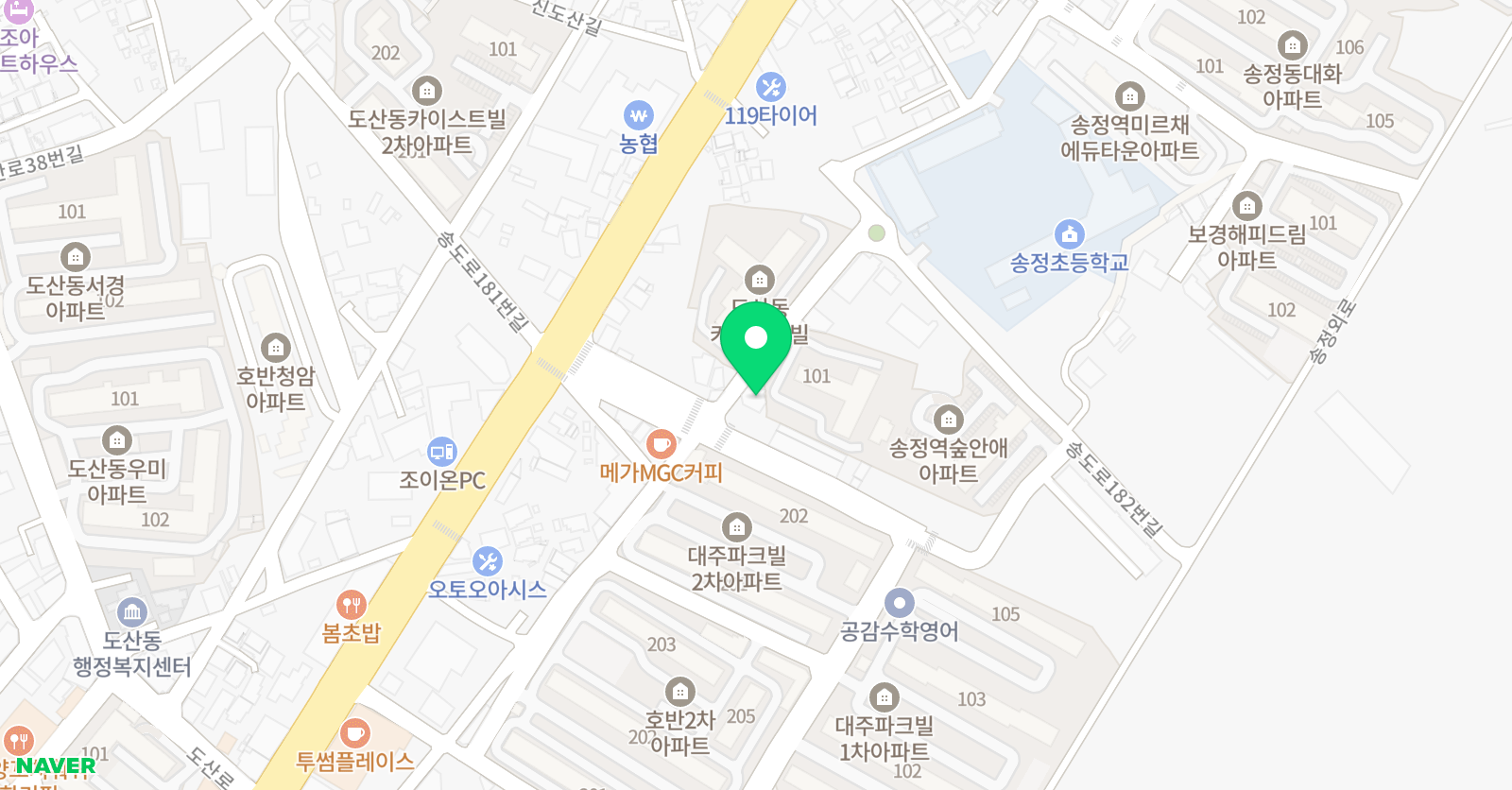 탑클래스 해법수학 위치