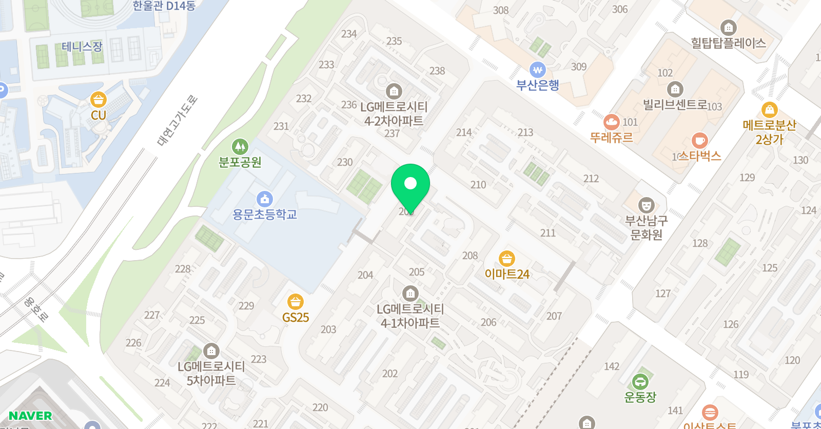 아벨 영어학원 위치