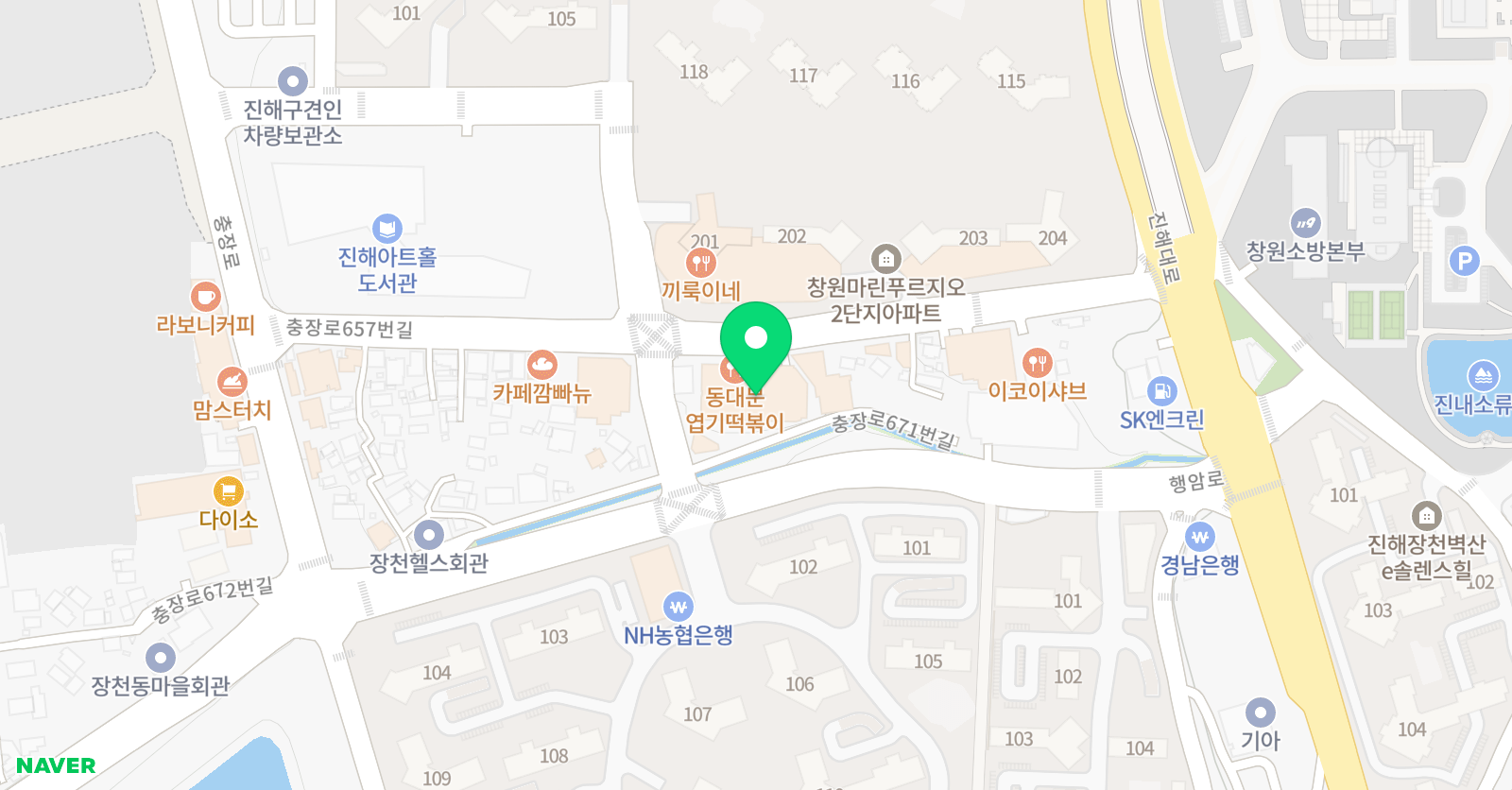 MK 수학학원 위치
