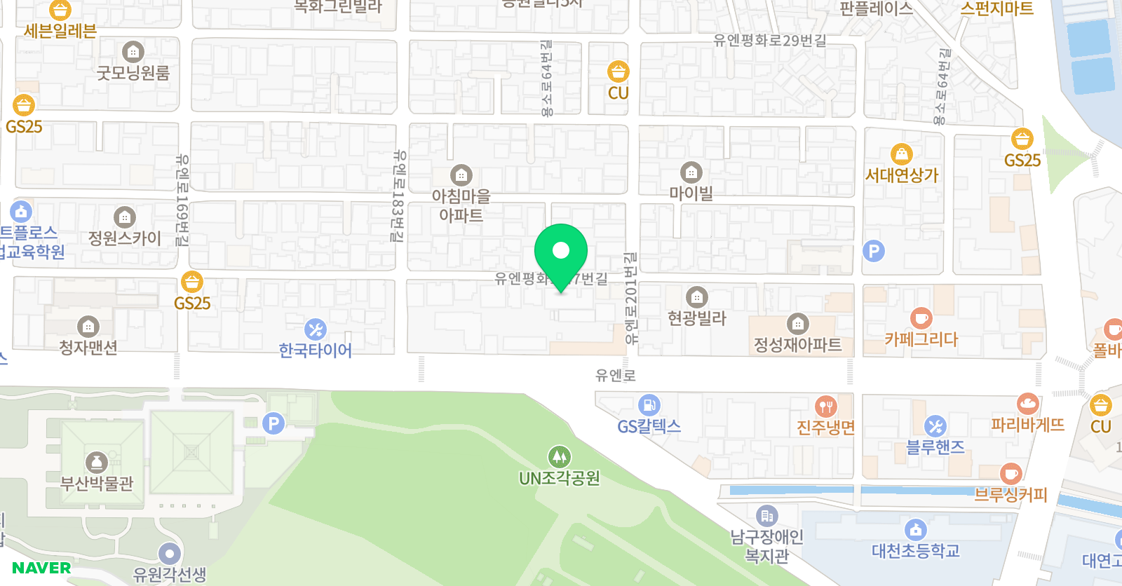 키즈클럽 어학원 위치