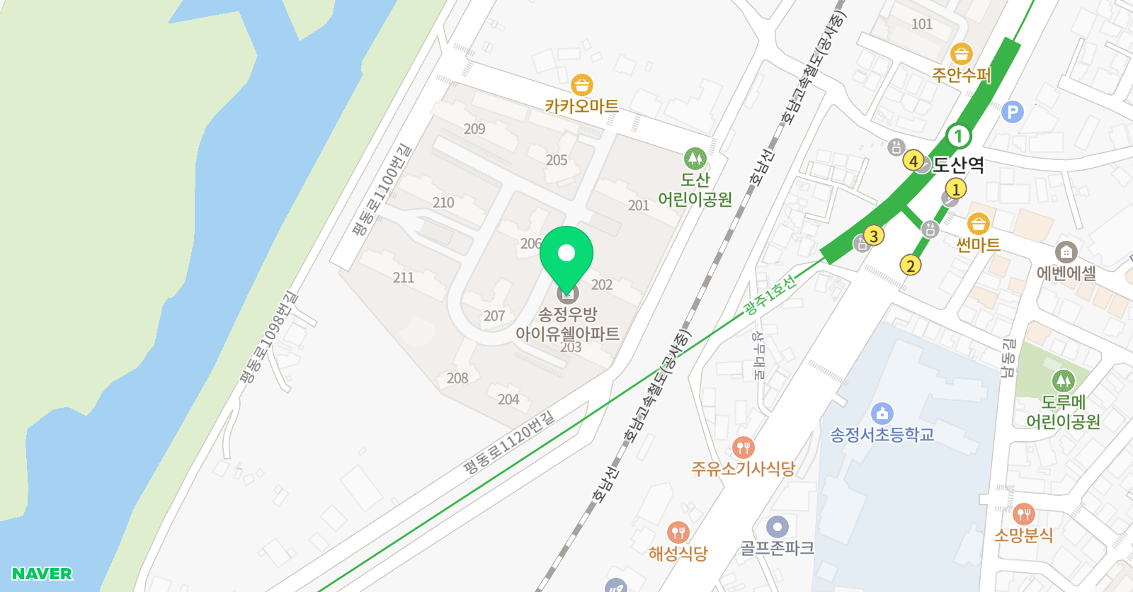 위너스 학원 위치