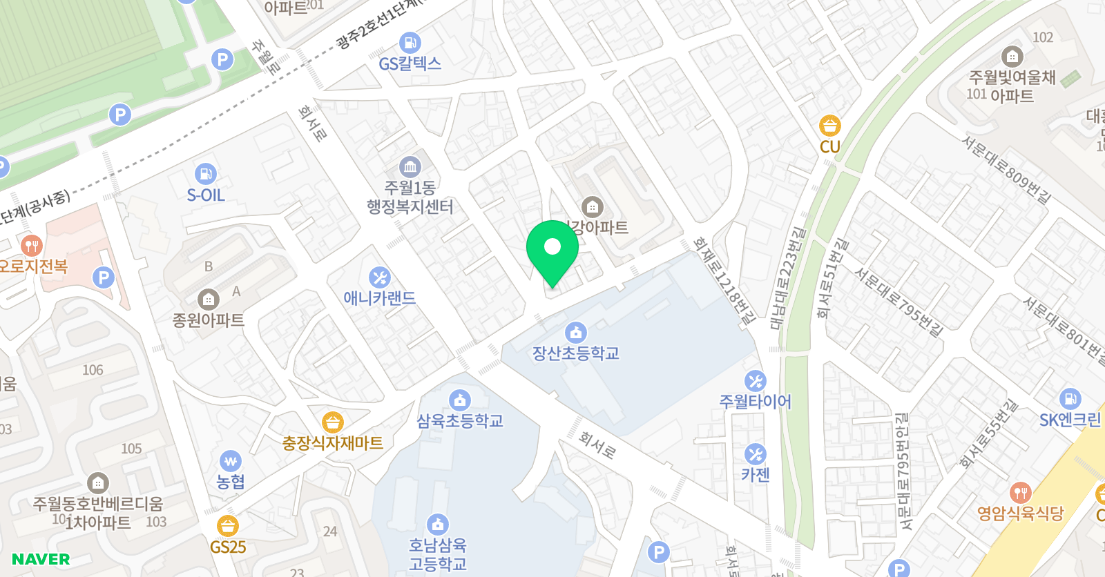 케이 에듀학원 위치