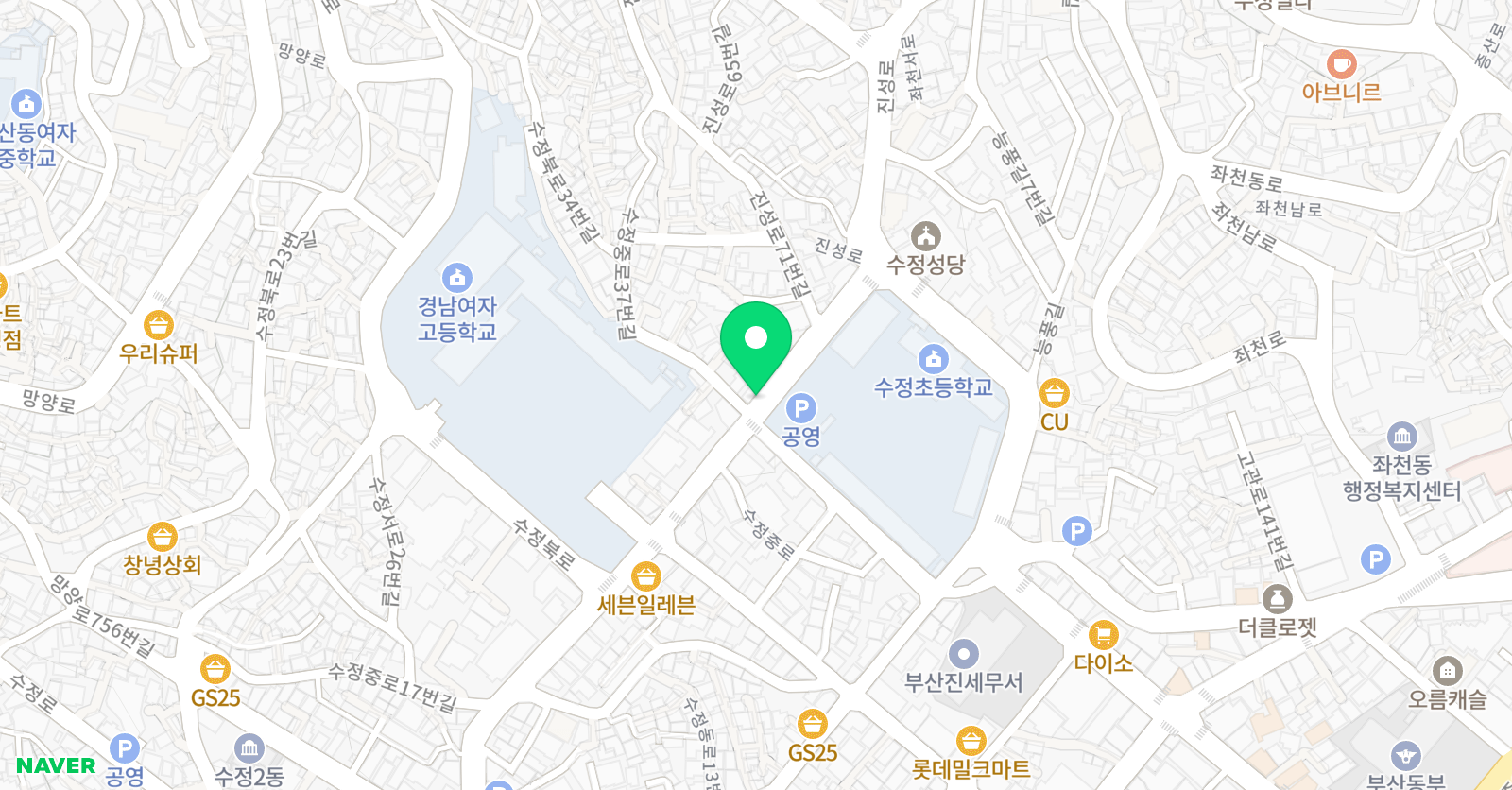 안쌤 수학교습소 위치